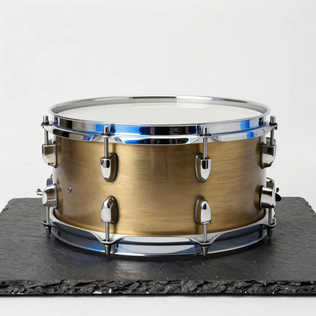 MYDRUM Custom 14x6.5 Brass Snare Drum